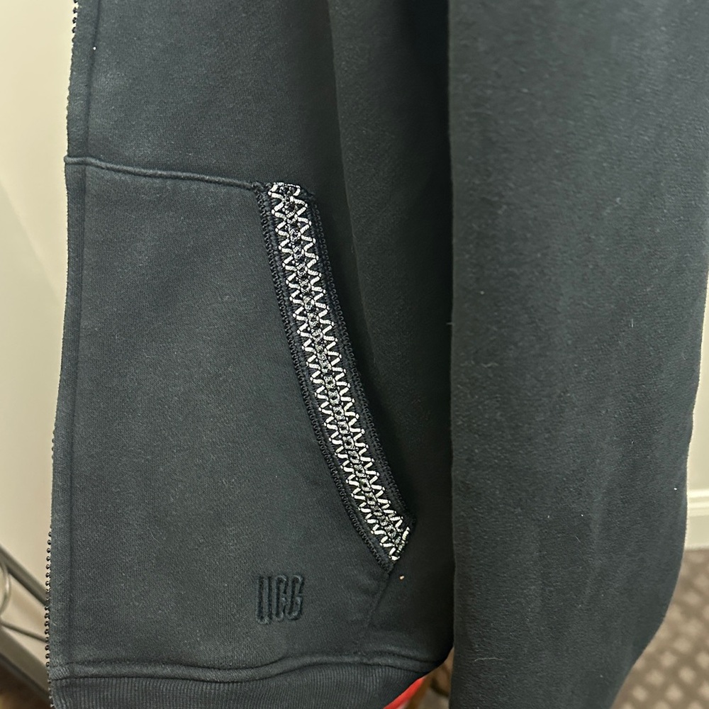UGG Black Zip Up Sweater - Picture 4 of 4